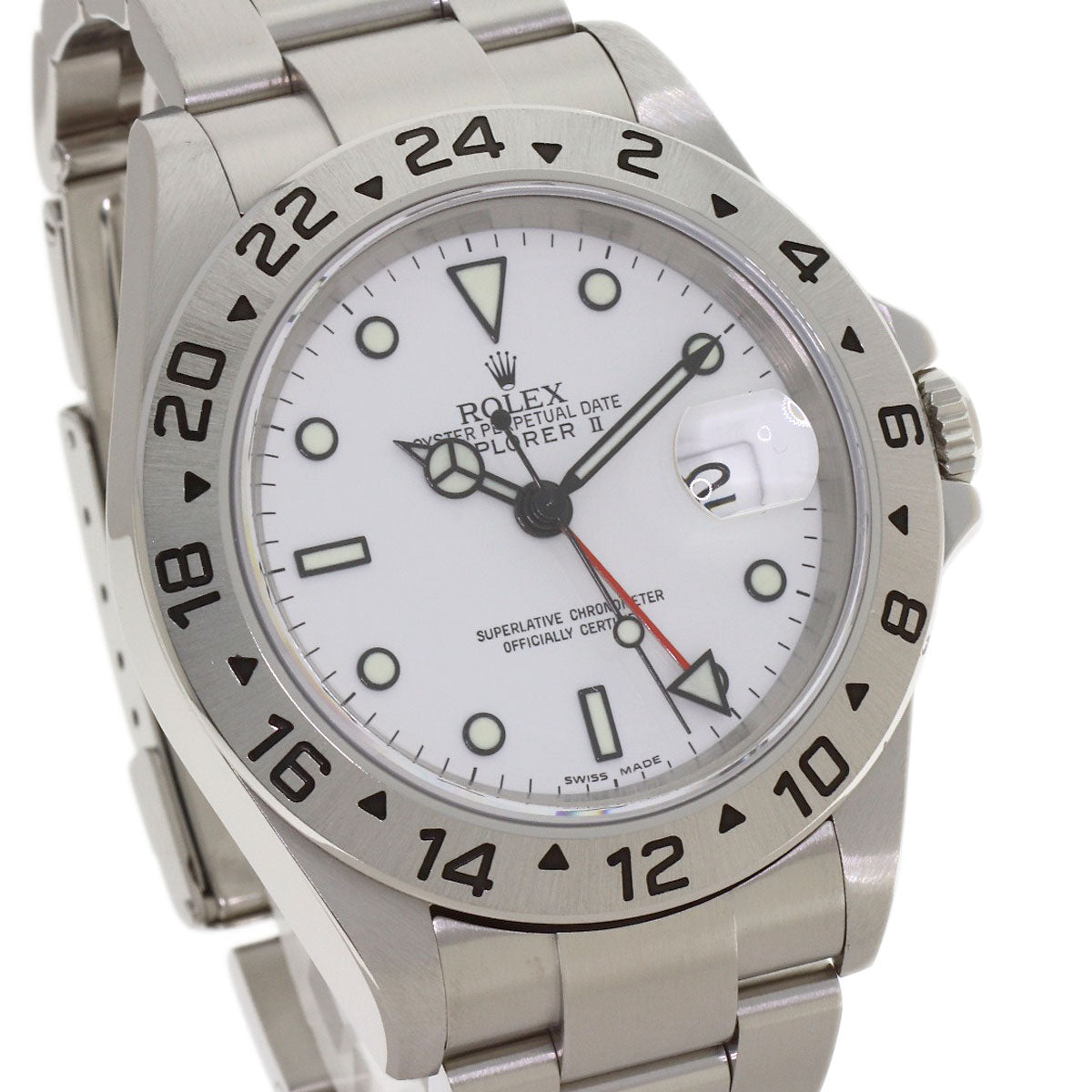 ROLEX Explorer 2 Watches 16570 Stainless Steel/Stainless Steel mens