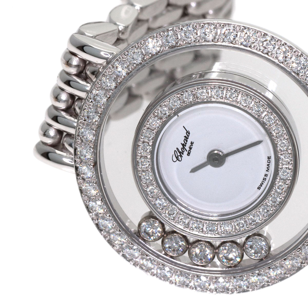 Chopard Happy diamond Watches 20/5691 K18 White Gold/K18 White Gold Ladies