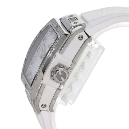 HUBLOT Spirit of Big Bang Steel White Diamond Watches 682.SE.2010.RW.1204 Stainless Steel/Rubber Ladies