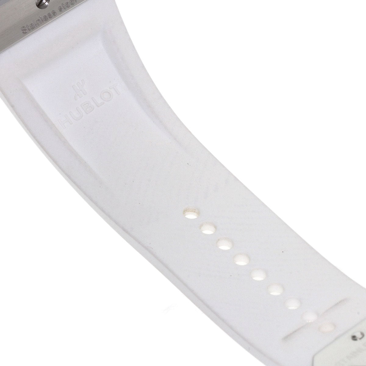 HUBLOT Spirit of Big Bang Steel White Diamond Watches 682.SE.2010.RW.1204 Stainless Steel/Rubber Ladies