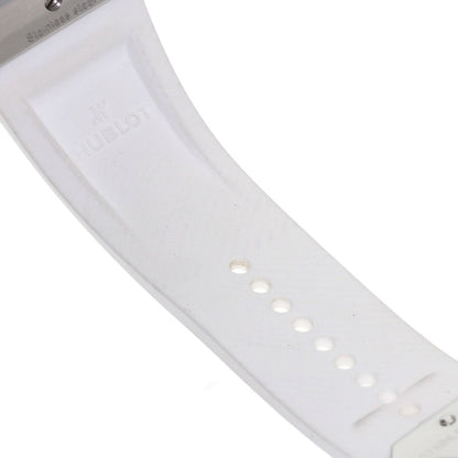 HUBLOT Spirit of Big Bang Steel White Diamond Watches 682.SE.2010.RW.1204 Stainless Steel/Rubber Ladies