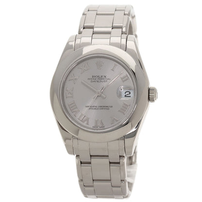 ROLEX Datejust Pearl Master Watches 81209 K18 White Gold/K18 White Gold Ladies