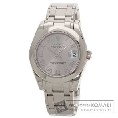 ROLEX Datejust Pearl Master Watches 81209 K18 White Gold/K18 White Gold Ladies