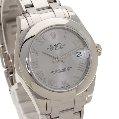 ROLEX Datejust Pearl Master Watches 81209 K18 White Gold/K18 White Gold Ladies