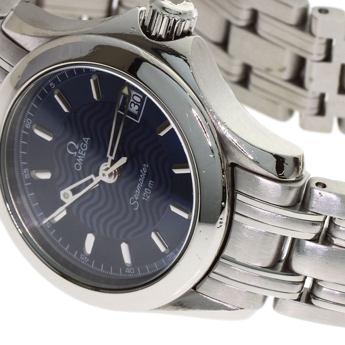 OMEGA Seamaster120m Watches 2571.81 Stainless Steel/Stainless Steel Ladies
