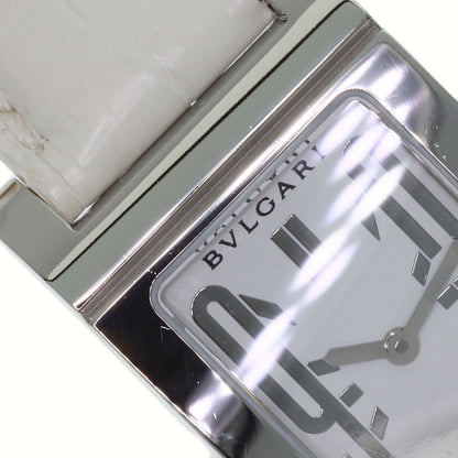 BVLGARI Rettangoro Watches RT39S Stainless Steel/Leather Ladies