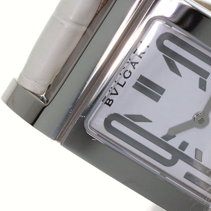 BVLGARI Rettangoro Watches RT39S Stainless Steel/Leather Ladies