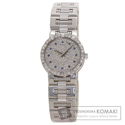 PIAGET Dancer 12P Sapphire Watches 90564K81 K18 White Gold/K18 White Gold Ladies