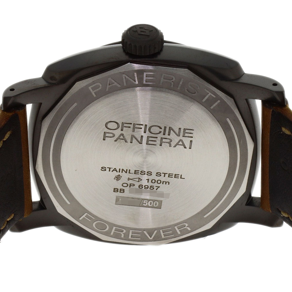 PANERAI Radiomir 1940 3 Days Paneristi Forever Watches PAM00532 Stainless Steel/Leather mens