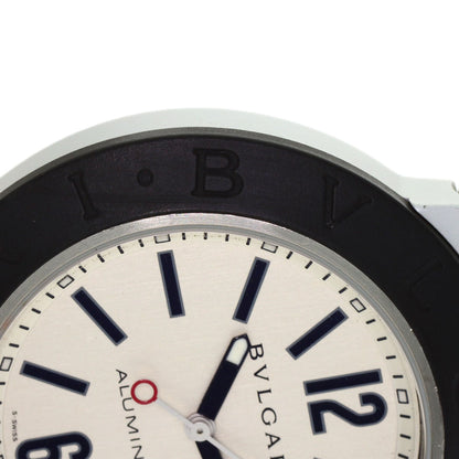 BVLGARI Diagono Aluminum Watches AL44TA aluminum/Rubber mens