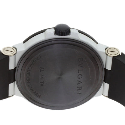BVLGARI Diagono Aluminum Watches AL44TA aluminum/Rubber mens