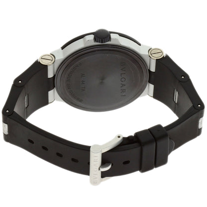 BVLGARI Diagono Aluminum Watches AL44TA aluminum/Rubber mens