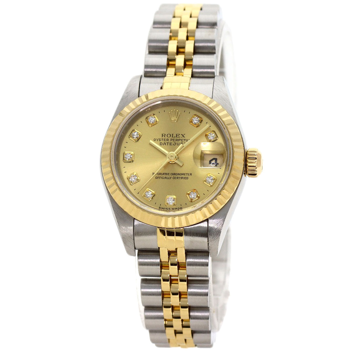 ROLEX Datejust Watches 79173G Stainless Steel/SSxK18YG Ladies