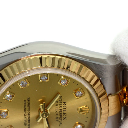 ROLEX Datejust Watches 79173G Stainless Steel/SSxK18YG Ladies