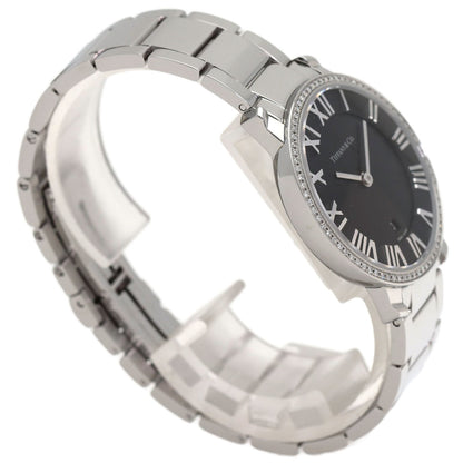 TIFFANY&Co. Atlas 2-Hand Bezel Diamond Watches Stainless Steel/Stainless Steel Ladies