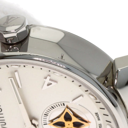 LOUIS VUITTON Tambour Moonstar PM Watches Q8J10 Stainless Steel/Rubber Ladies