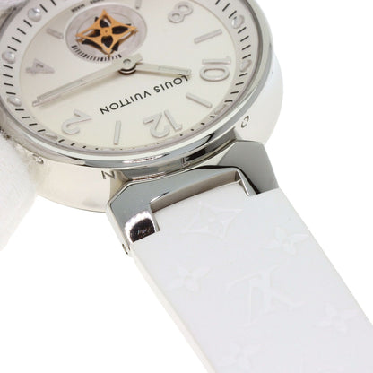 LOUIS VUITTON Tambour Moonstar PM Watches Q8J10 Stainless Steel/Rubber Ladies