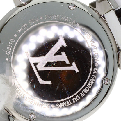 LOUIS VUITTON Tambour Moonstar PM Watches Q8J10 Stainless Steel/Rubber Ladies