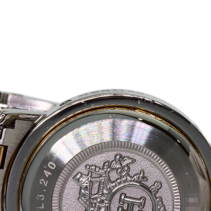 HERMES Clipper Watches CL3.240 Stainless Steel/SSxGP Ladies