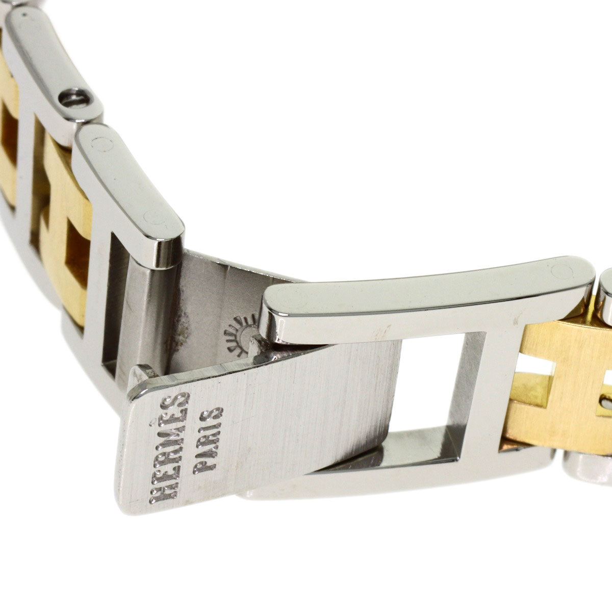 HERMES Clipper Watches CL3.240 Stainless Steel/SSxGP Ladies