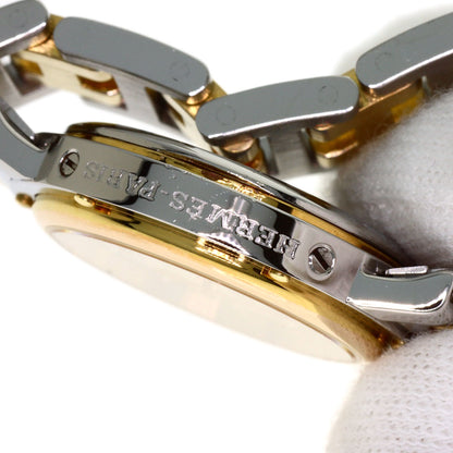 HERMES Clipper Watches CL3.240 Stainless Steel/SSxGP Ladies