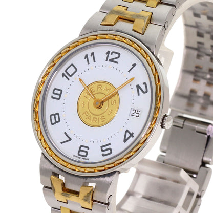 HERMES Serie Watches Stainless Steel/SSxGP mens