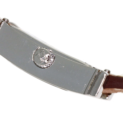 HERMES H watch mini Watches HH1.110 Stainless Steel/Leather Ladies