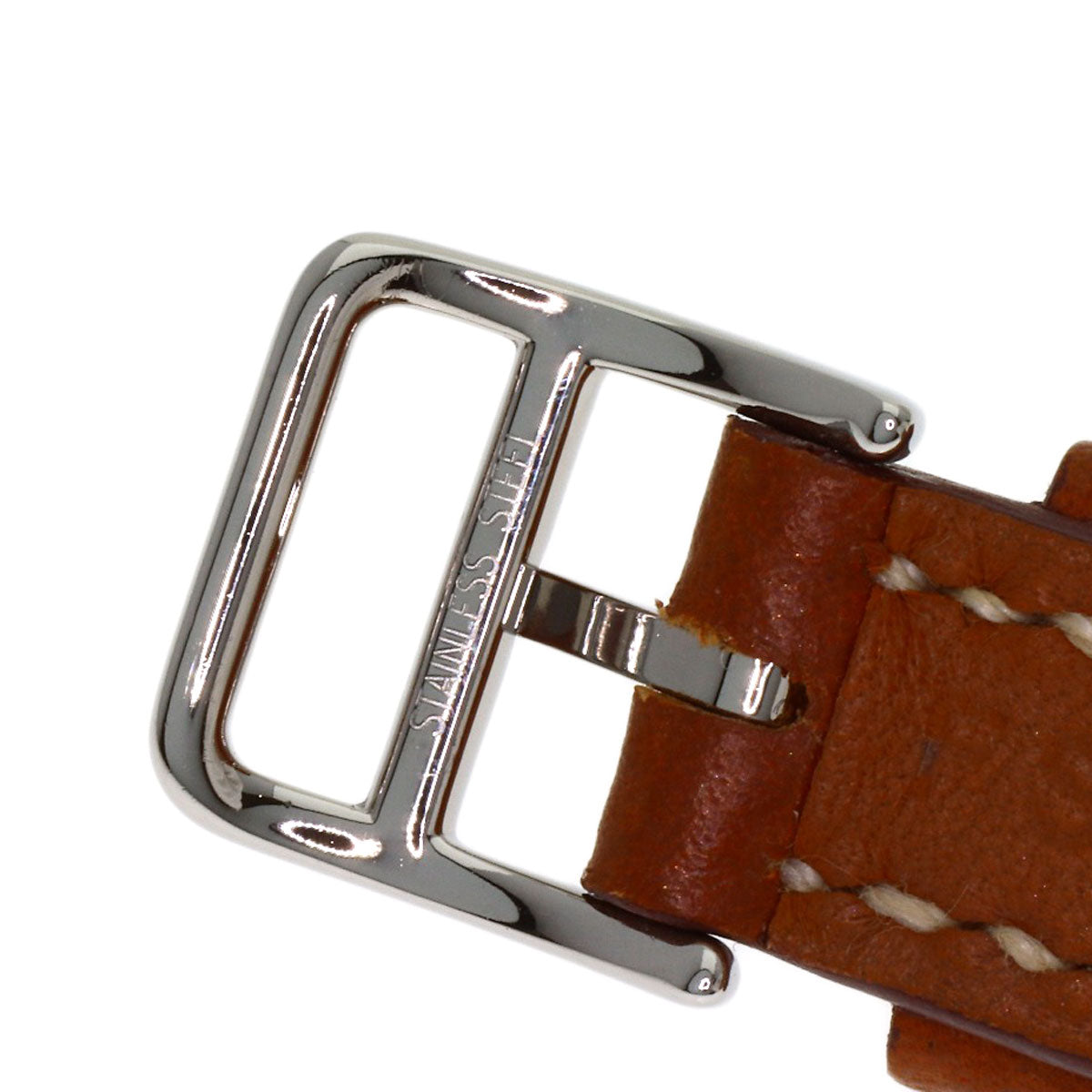 HERMES H watch mini Watches HH1.110 Stainless Steel/Leather Ladies