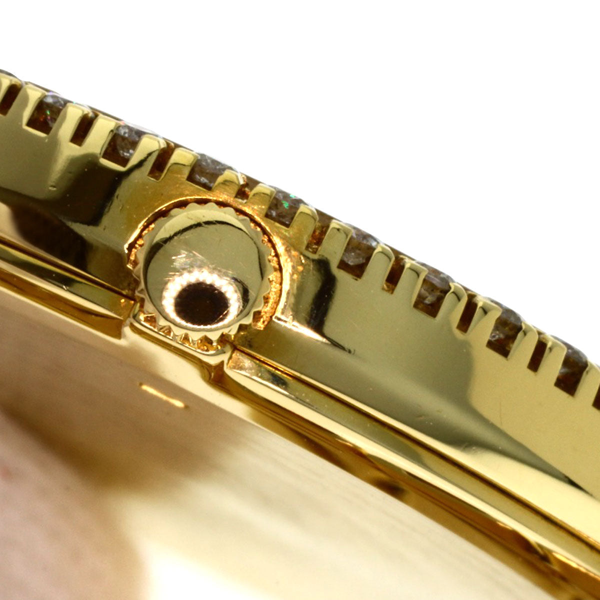 PIAGET Round Face 12P Diamond Watches 8066K61 K18 Yellow Gold/18K Yellow Gold mens