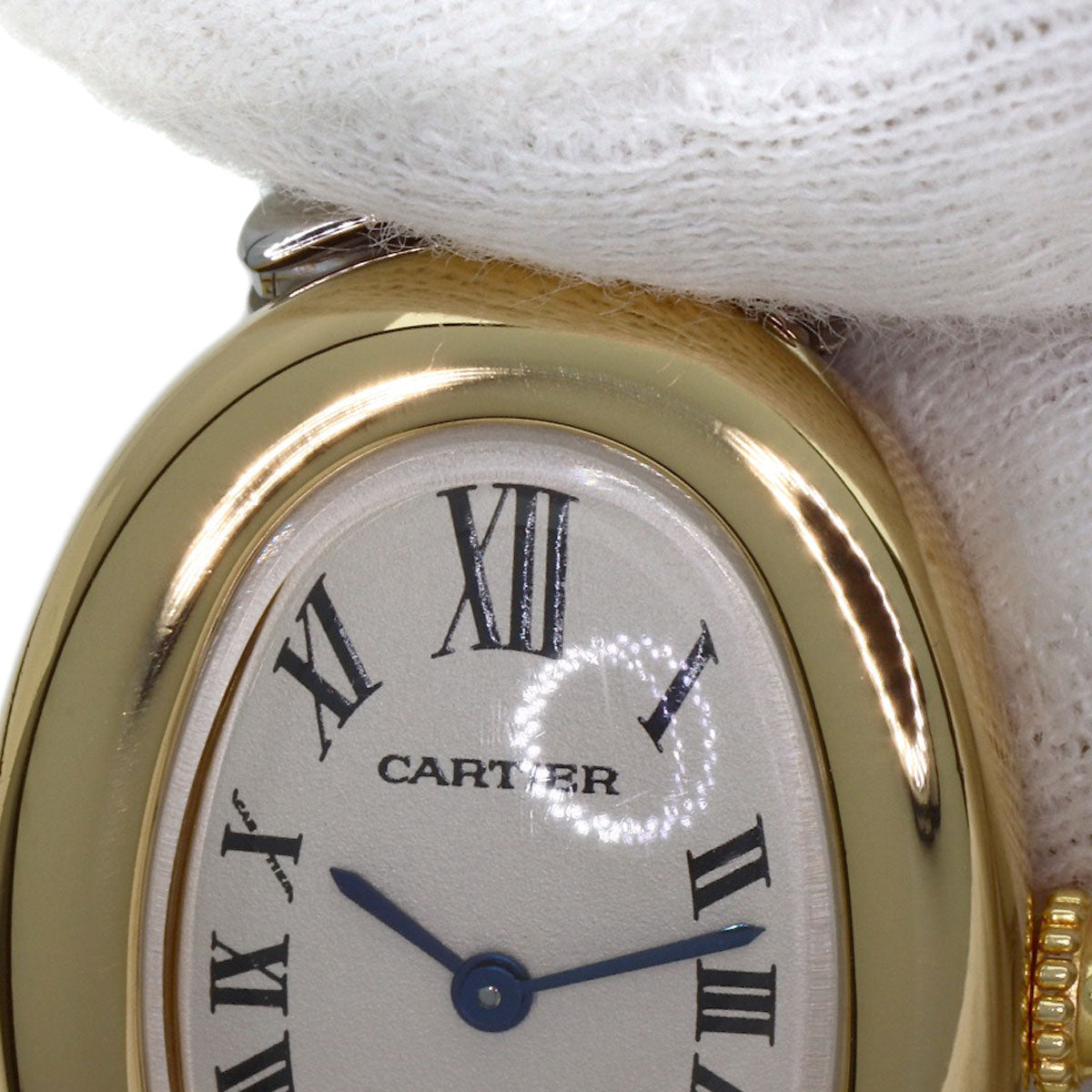 CARTIER Baignoire1920 Belle Epoque W40002F2 Watches W40002F2 K18 Yellow Gold/SSxK18YG Ladies