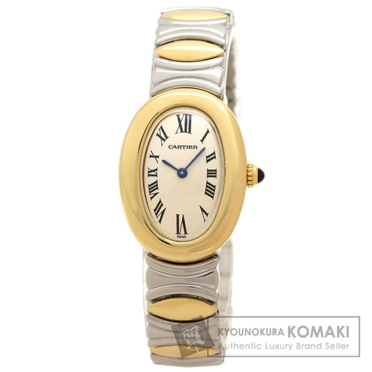 CARTIER Baignoire1920 Belle Epoque W40002F2 Watches W40002F2 K18 Yellow Gold/SSxK18YG Ladies