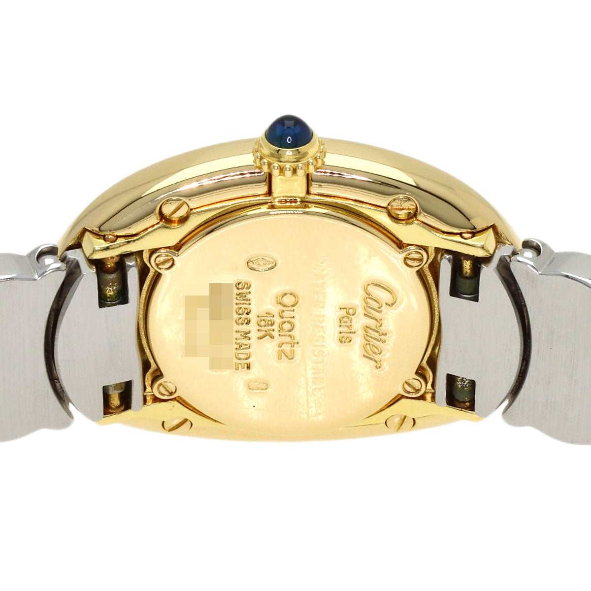 CARTIER Baignoire1920 Belle Epoque W40002F2 Watches W40002F2 K18 Yellow Gold/SSxK18YG Ladies