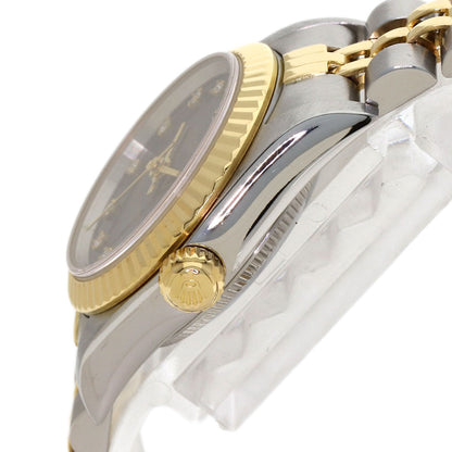ROLEX Oyster Perpetual 11P Diamond Watches 76193G Stainless Steel/SSxK18YG Ladies