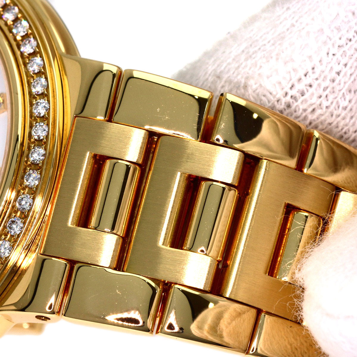VACHERON CONSTANTIN Sovereign Diamond Watches 36575/170J-8 K18 Yellow Gold/18K Yellow Gold mens