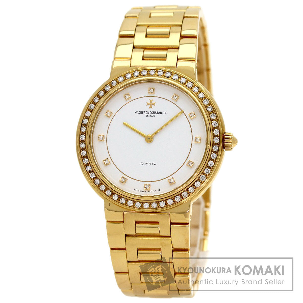 VACHERON CONSTANTIN Sovereign Diamond Watches 36575/170J-8 K18 Yellow Gold/18K Yellow Gold mens