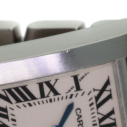 CARTIER Tank francaise SM Watches W51008Q3 Stainless Steel/Stainless Steel Ladies