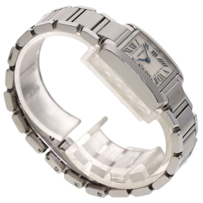 CARTIER Tank francaise SM Watches W51008Q3 Stainless Steel/Stainless Steel Ladies