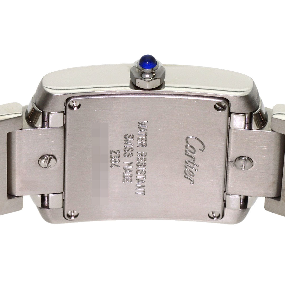 CARTIER Tank francaise SM Watches W51008Q3 Stainless Steel/Stainless Steel Ladies