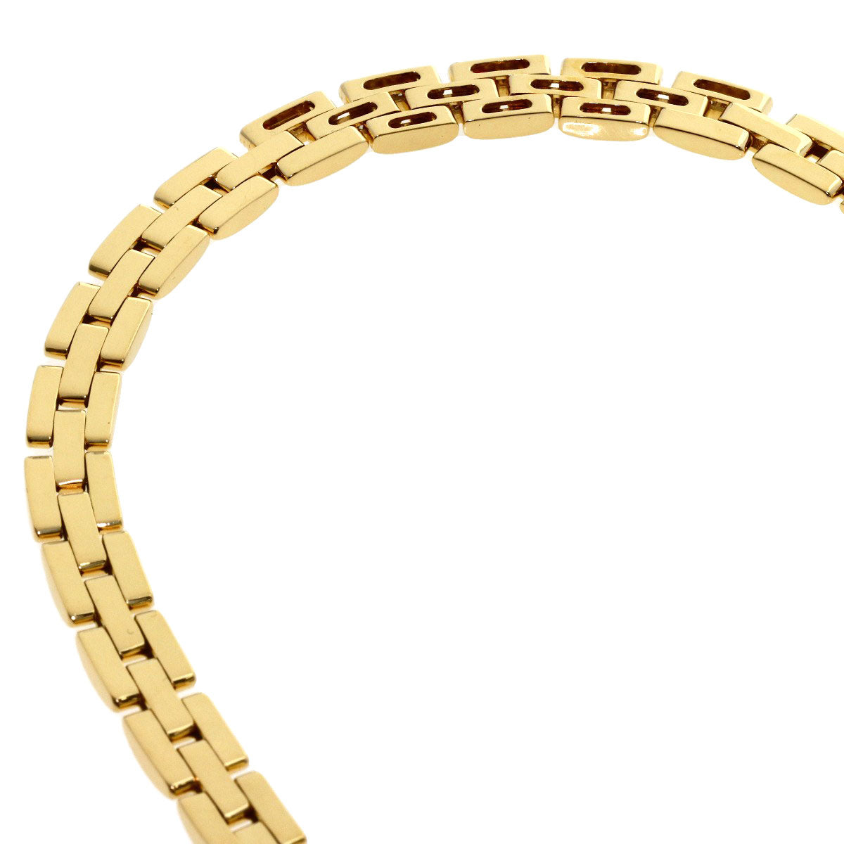 CARTIER Maiyon PANTHERE Diamond Necklace K18 Yellow Gold Ladies [Used]