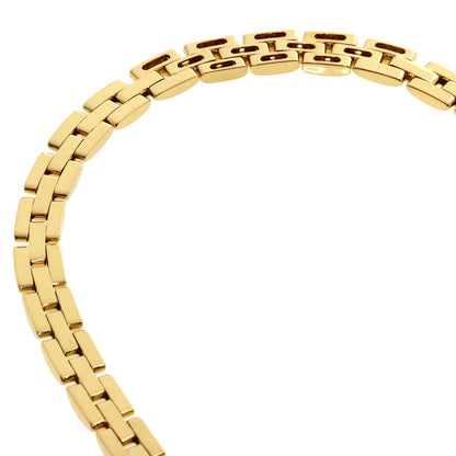 CARTIER Maiyon PANTHERE Diamond Necklace K18 Yellow Gold Ladies [Used]