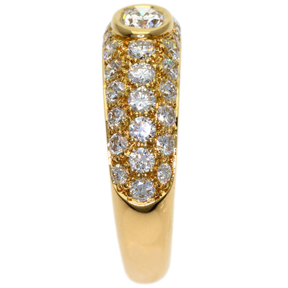 CARTIER Mimi Diamond Ring K18 Yellow Gold Ladies [Used]