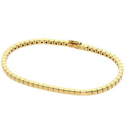 CARTIER Lanieres #17 Bracelet K18 Yellow Gold Ladies [Used]