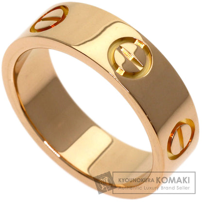 CARTIER love ring #49 Ring K18 Pink Gold Ladies [Used]