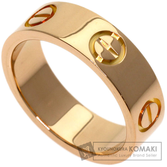 CARTIER love ring #49 Ring K18 Pink Gold Ladies [Used]