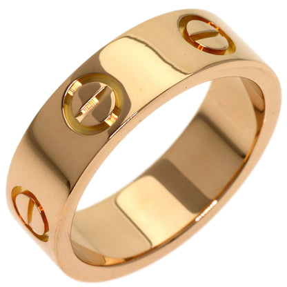 CARTIER love ring #49 Ring K18 Pink Gold Ladies [Used]