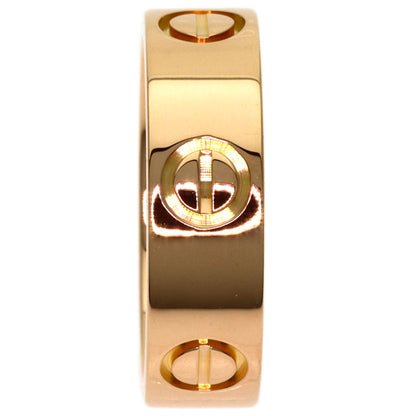 CARTIER love ring #49 Ring K18 Pink Gold Ladies [Used]