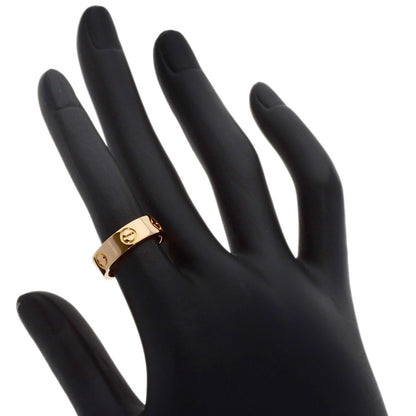 CARTIER love ring #49 Ring K18 Pink Gold Ladies [Used]