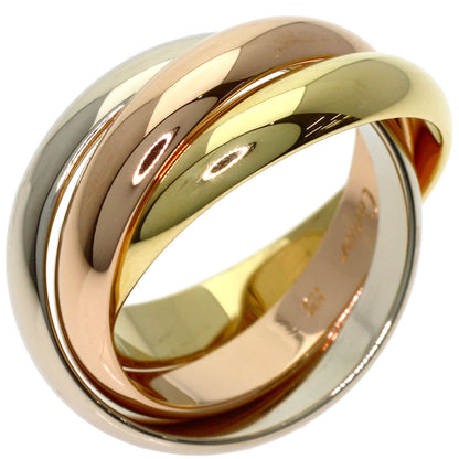 CARTIER Trinity #55 Ring K18 Yellow Gold 18K Pink GoldLadies [Used]