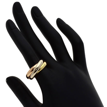 CARTIER Trinity #55 Ring K18 Yellow Gold 18K Pink GoldLadies [Used]