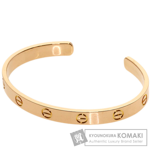 CARTIER Open LOVE Bracelets #17 Bracelet K18 Pink Gold Ladies [Used]